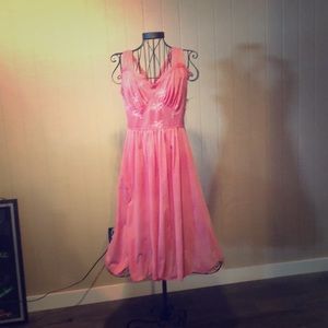 Hand dyed vintage slip size 36